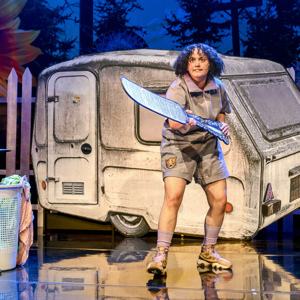 Föreställningsbild för Loranga, Masarin och Dartanjang på Teater Västernorrland