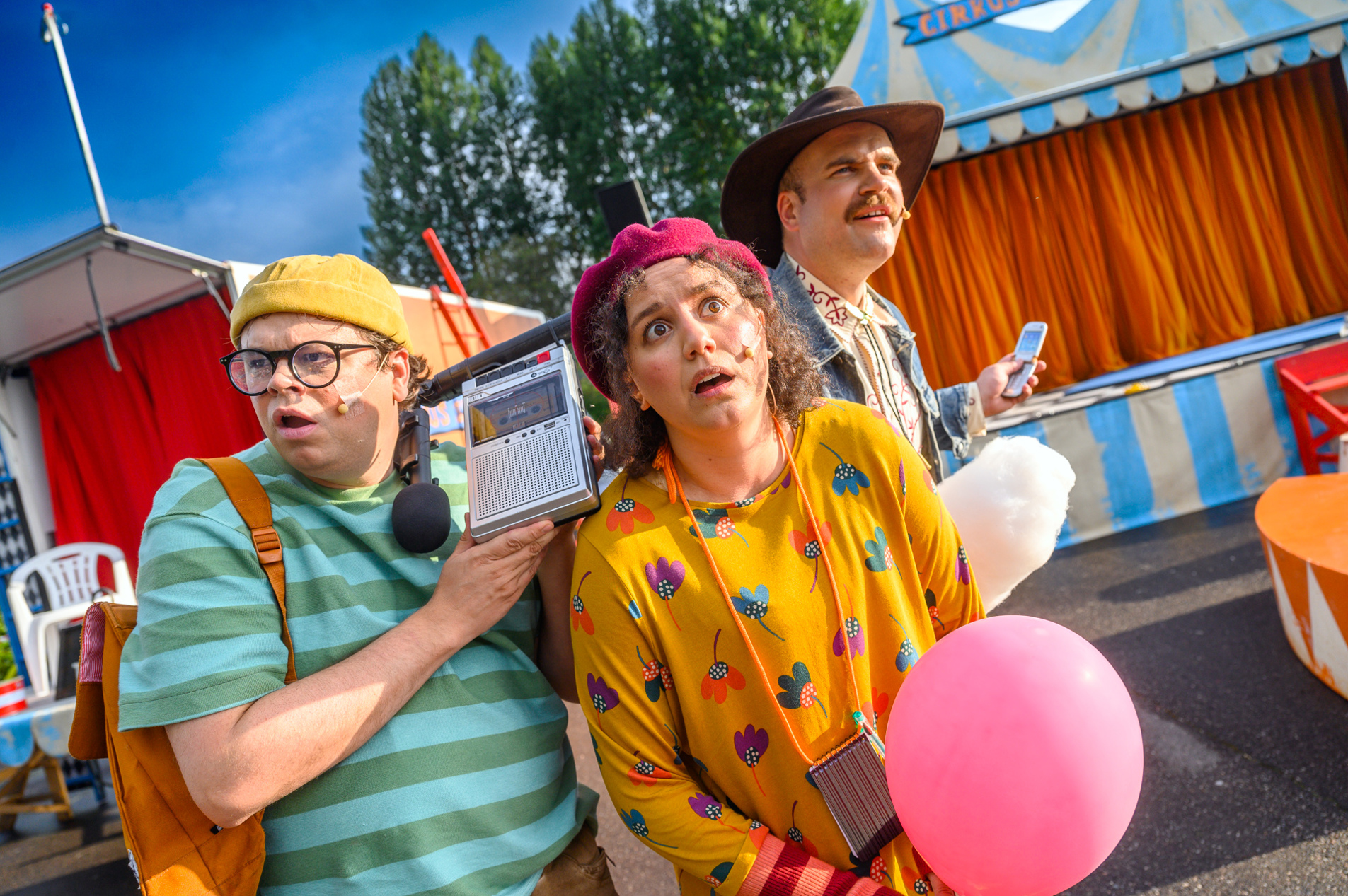 Lasse, Maja och polismästare Randolf