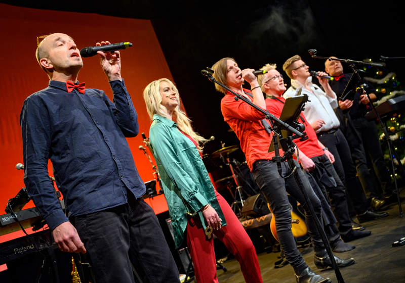 Föreställningsbild för Julfrossa med Klas Norberg på Teater Västernorrland