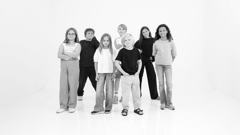 Bild på Barnlag blå