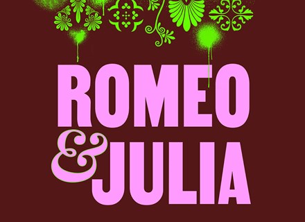 Föreställningsbild för Romeo & Julia, gästspel av Unga Klara på Teater Västernorrland