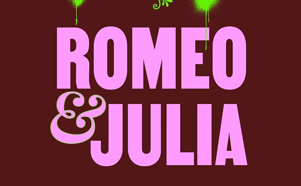 Föreställningsbild för Romeo & Julia, gästspel av Unga Klara på Teater Västernorrland