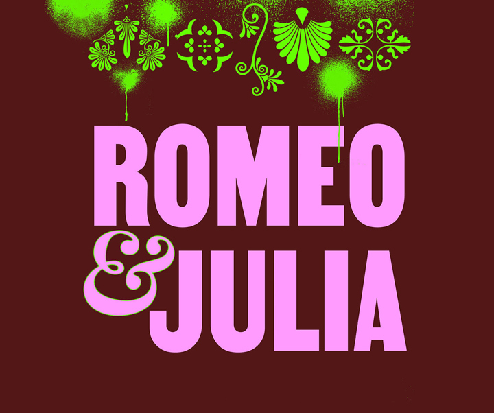 Föreställningsbild för Romeo & Julia, gästspel av Unga Klara på Teater Västernorrland